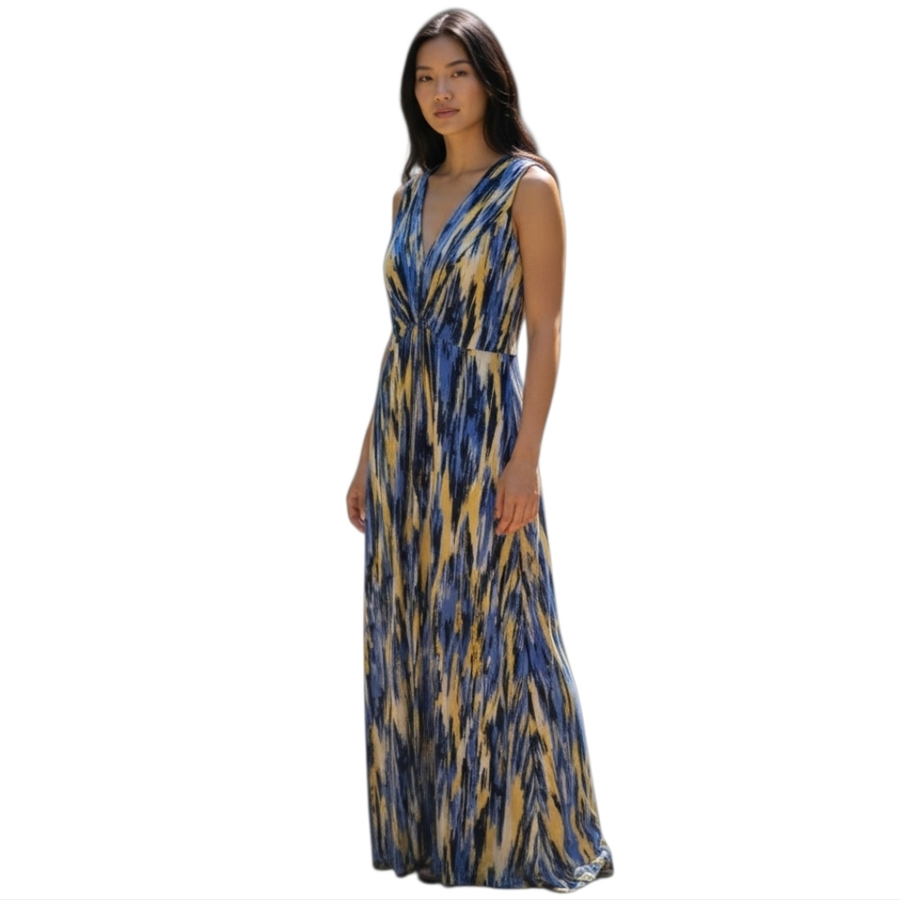 Ruby Red Sleeveless Maxi Dress Size Medium